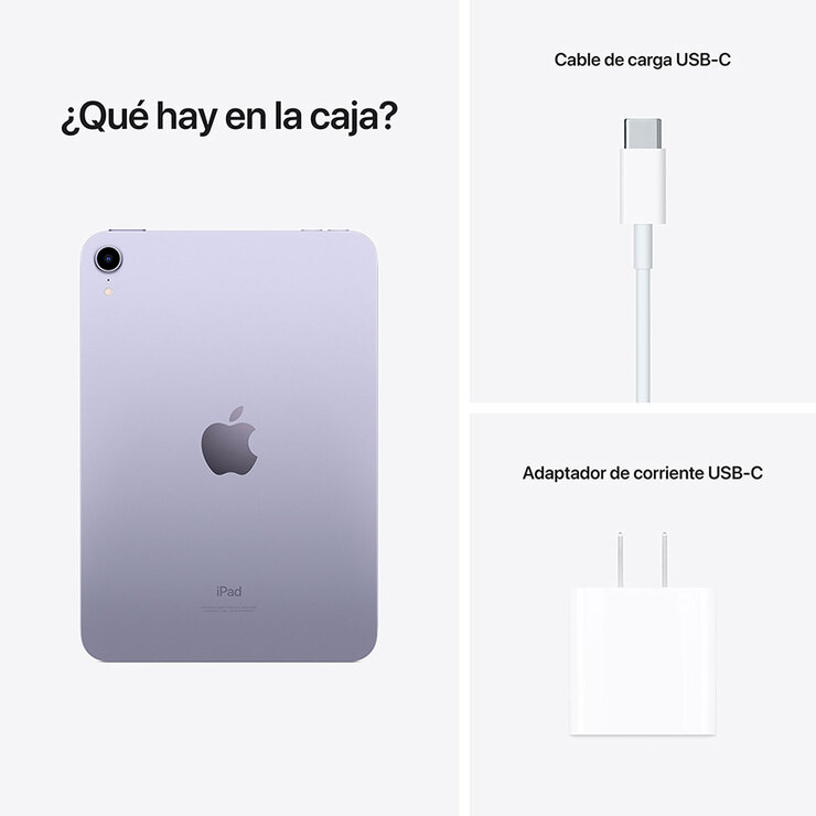 Apple iPad Mini 8.3" Wi-Fi 256GB Malva — Imagen 2 de 4
