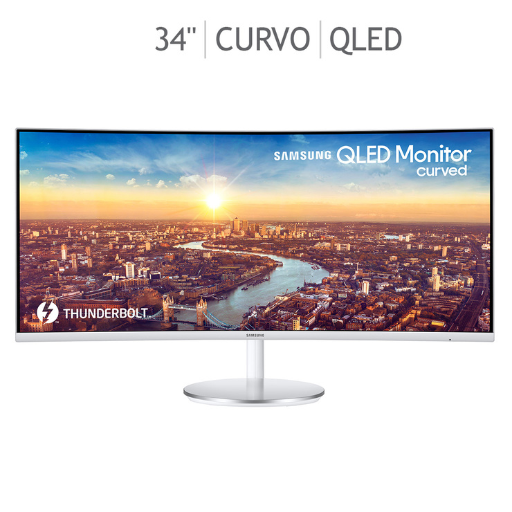 Samsung, Monitor Curvo QLED 34" — Imagen 1 de 4