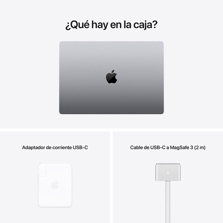 Apple Macbook Pro 16" Chip M1 Pro 1TB Gris Espacial — Imagen 3 de 4