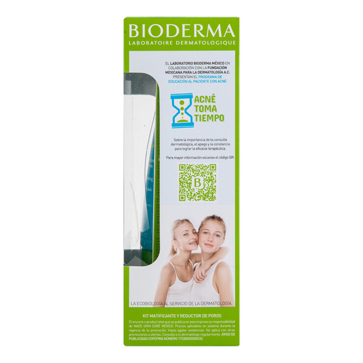 Kit Bioderma Sébium Pore Refiner 30ml + Sébium Gel 100ml — Imagen 3 de 4
