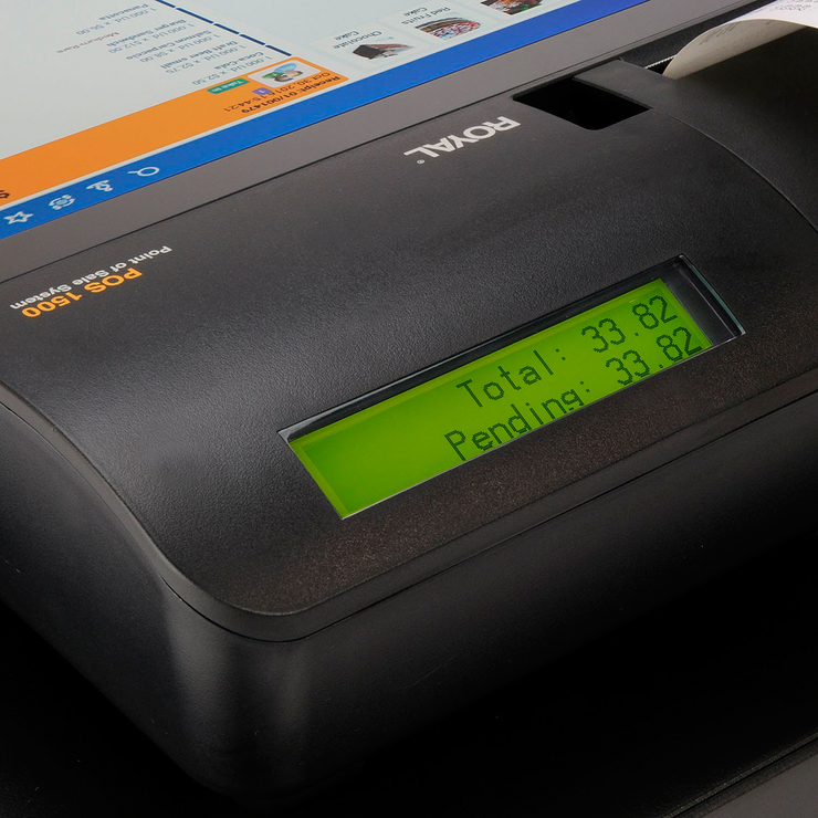 Royal Caja Registradora Punto de Venta POS1500 — Imagen 4 de 4