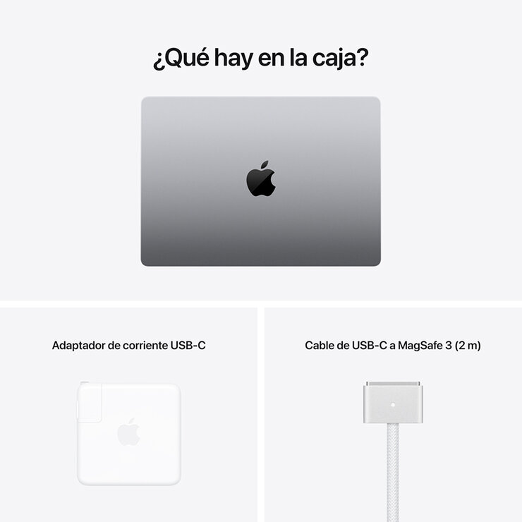 Apple Macbook Pro 14" Chip M1 Pro 512GB Gris Espacial — Imagen 2 de 4