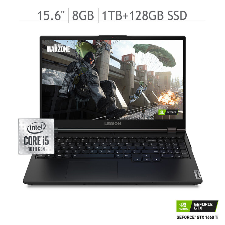 Lenovo Legion 5 Gamer Nvidia GeForce GTX1660Ti  15.6" Dolby Atmos ColdFront — Imagen 1 de 4