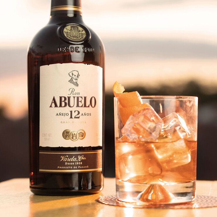 Ron Abuelo 12 años 750ml — Imagen 2 de 3