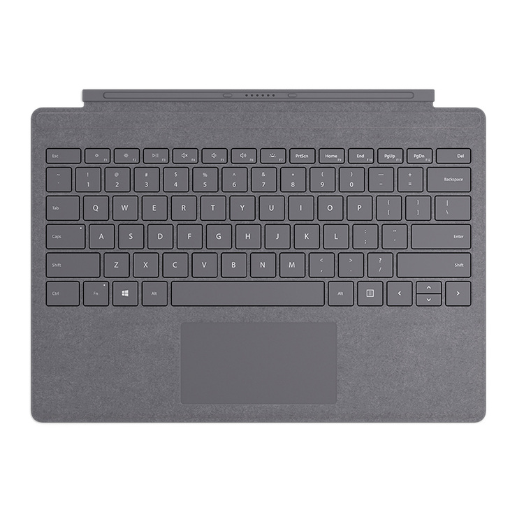 Microsoft Surface Pro Teclado Color Plata — Imagen 1 de 2