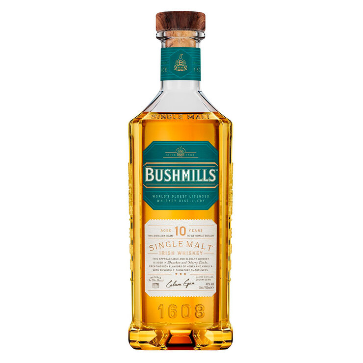 Whiskey Bushmills 10 años 750ml — Imagen 1 de 4