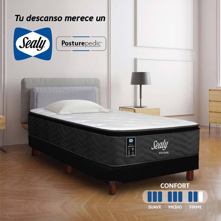 Sealy, Winnipeg, colchón y box indivdiual