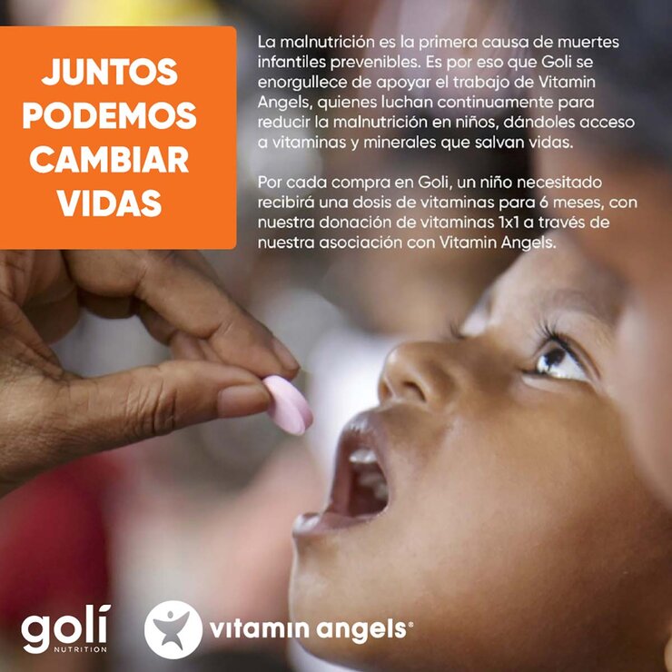 Goli Gomitas Mezcla de Frutas con Vitaminas 2 Frascos de 60 c/u — Imagen 2 de 4