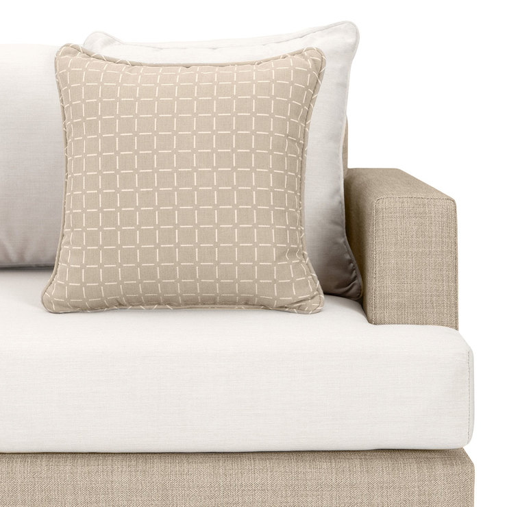 Portofino Sala para Jardín Modern Sling de 8 piezas, Color Beige — Imagen 4 de 4