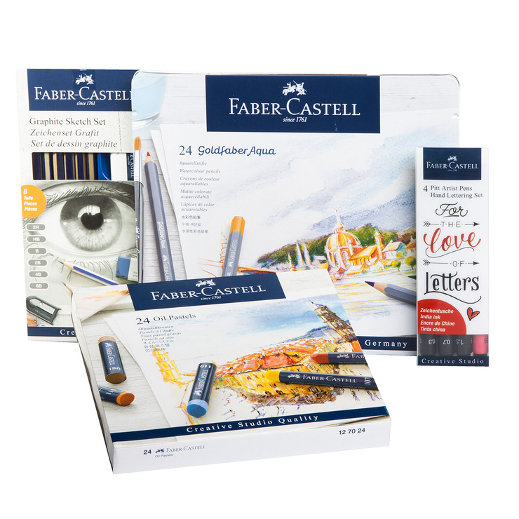 Faber-Castell Set de Arte con 60 Piezas — Imagen 2 de 4
