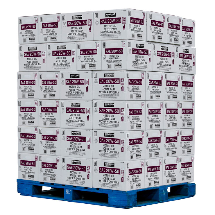 Kirkland Signature Aceite para Motor 20W50,  12/1qt , 84 cajas — Imagen 2 de 4