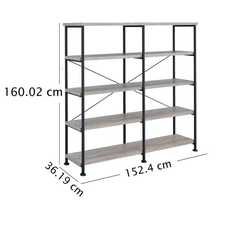 Coaster, Librero Abierto de 4 Estantes, Moser — Imagen 2 de 3