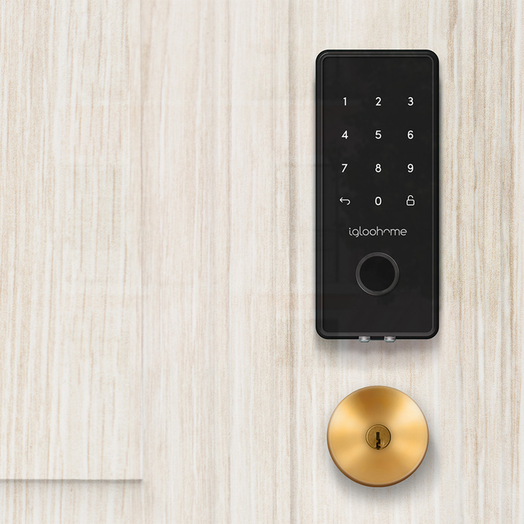 Igloohome, Cerradura Electrónica Inteligente,  2S- Metal Grey — Imagen 4 de 4