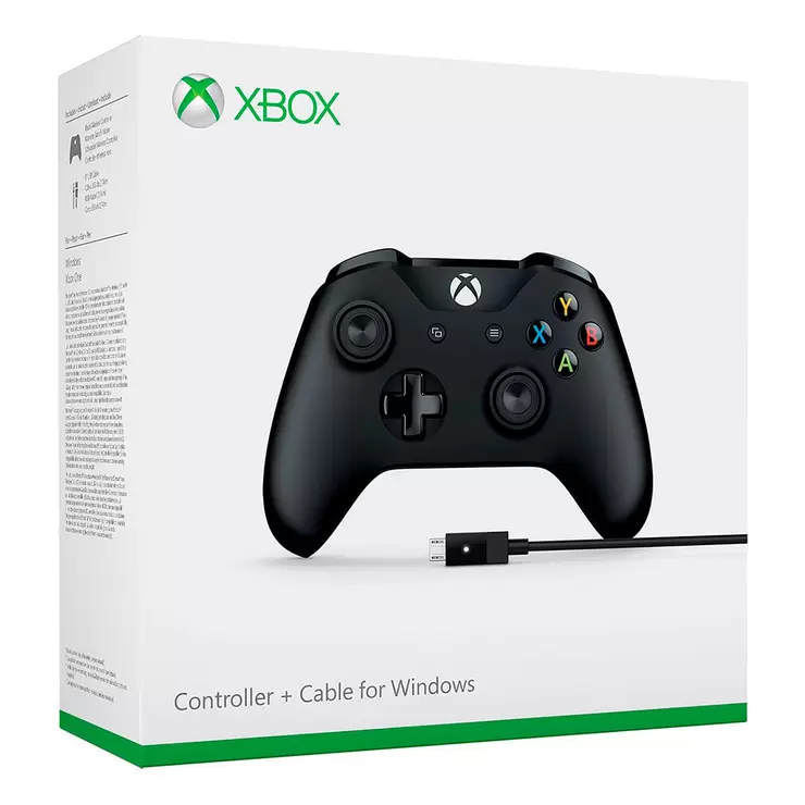 Xbox Control Inalámbrico Negro + Cable USB-C® — Imagen 2 de 3