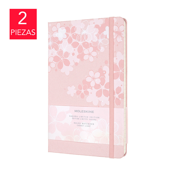 Moleskine Libreta Sakura Pasta Dura y Libreta de Bolsillo — Imagen 1 de 4