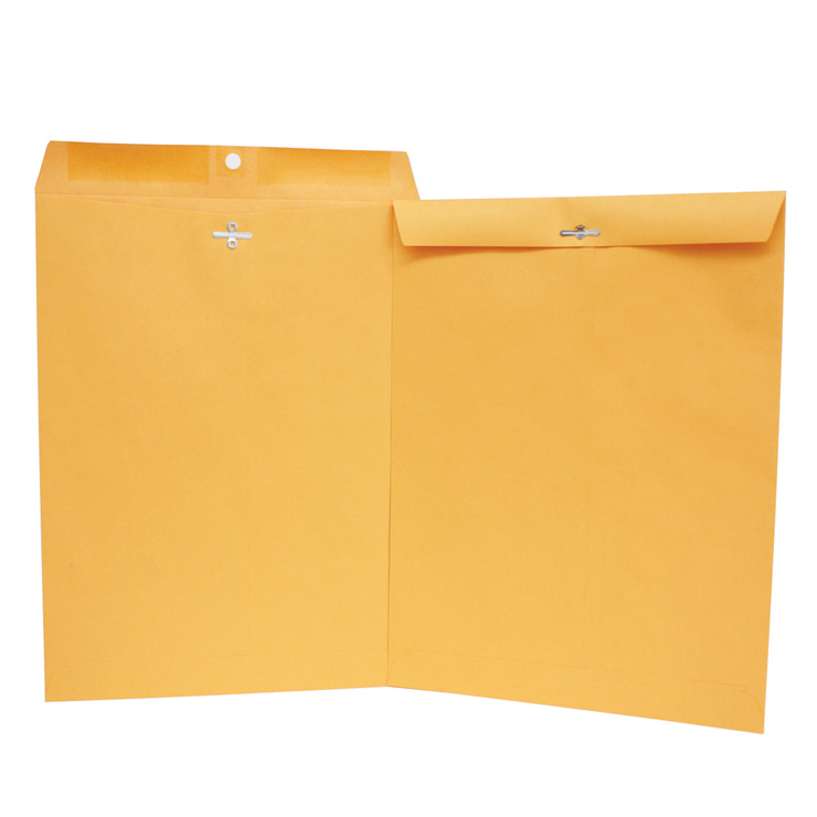 Ampad sobre tipo bolsa con broche tamaño carta amarillo 500 Piezas — Imagen 3 de 3