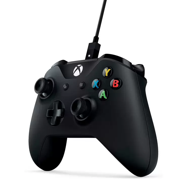 Xbox Control Inalámbrico Negro + Cable USB-C® — Imagen 3 de 3