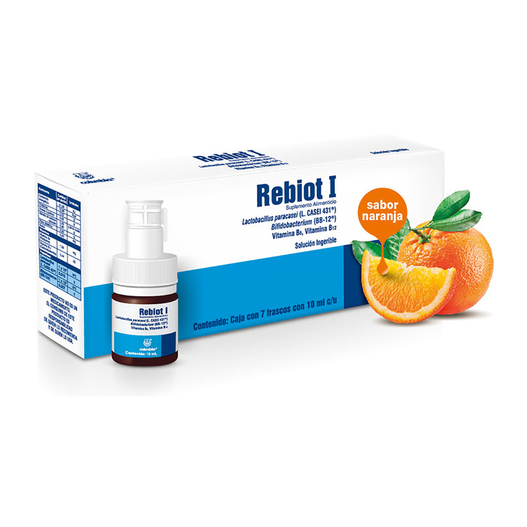 Rebiot-I (Bifidocactrium) 7 Frascos de 10ml — Imagen 1 de 2