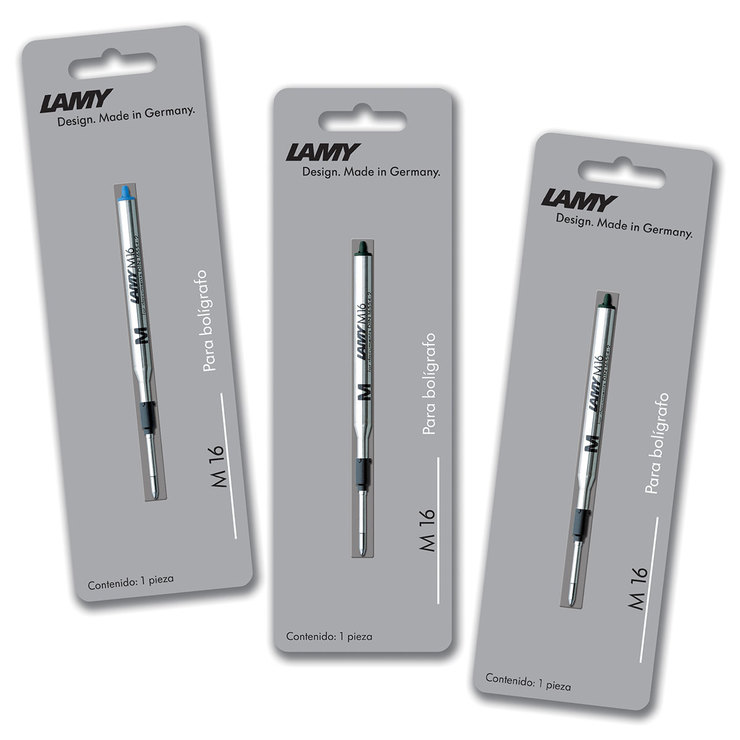 Lamy repuestos M16 para bolígrafo mediano — Imagen 1 de 3