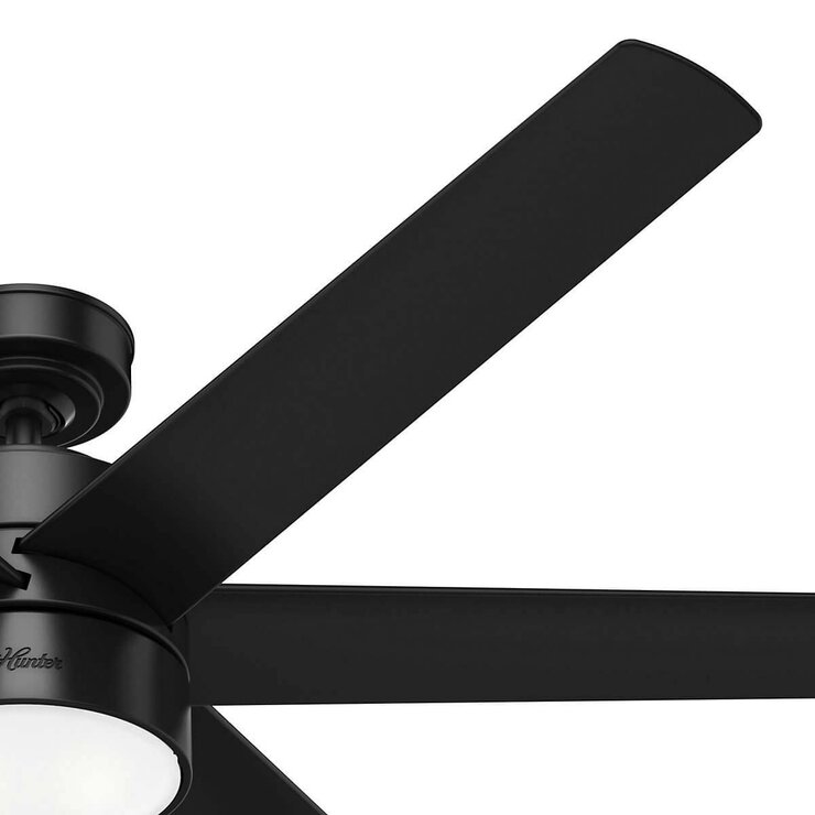 Hunter, Ventilador de Techo Solaria 60" - Negro Mate — Imagen 2 de 4