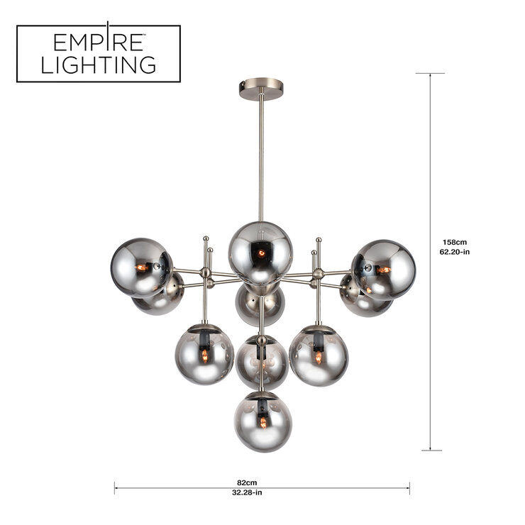 Empire Lighting, Lámpara Colgante LED Charlton — Imagen 3 de 4