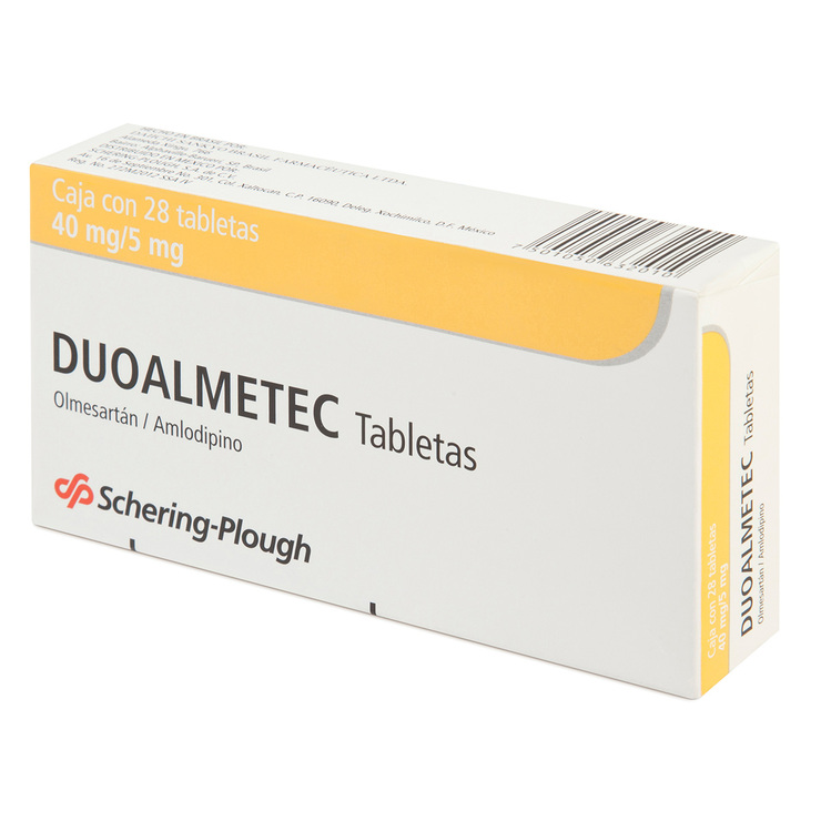 Duoalmetec  40/5mg 28 Tabletas — Imagen 2 de 2