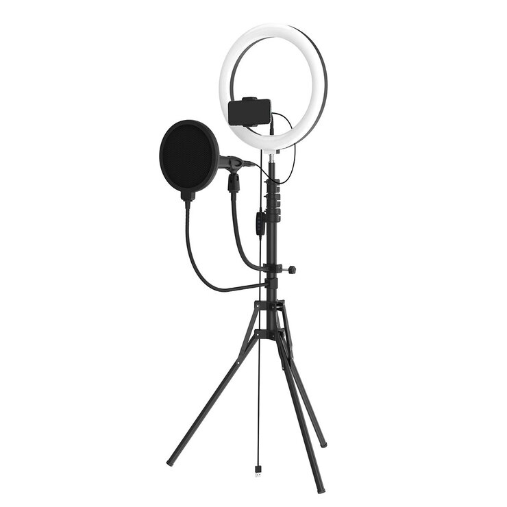 Tzumi Halo Light Pro Sistema de Podcasting — Imagen 1 de 4