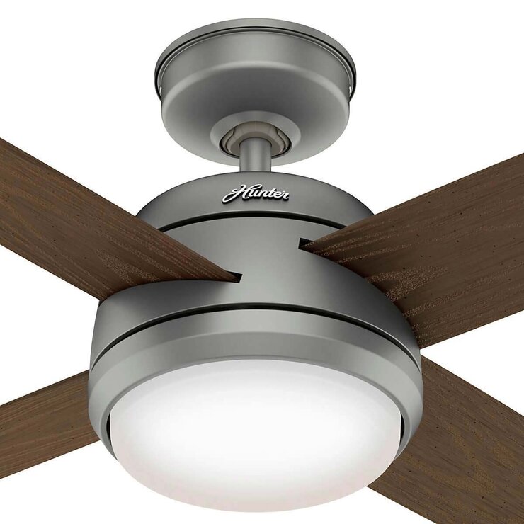 Hunter, Ventilador de Techo Oceana 54" - Plateado Mate — Imagen 3 de 4