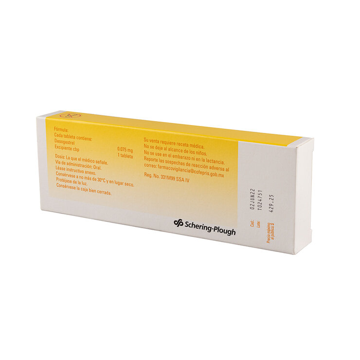 Cerazette 75mg 28 Tabletas  — Imagen 1 de 4