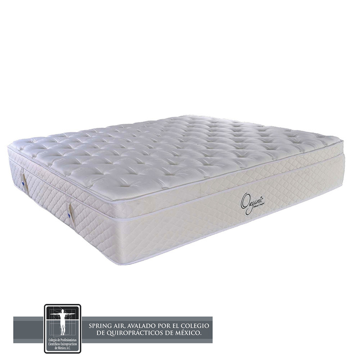 Spring Air, Colchón y Base King Size, Natural Comfort — Imagen 2 de 4