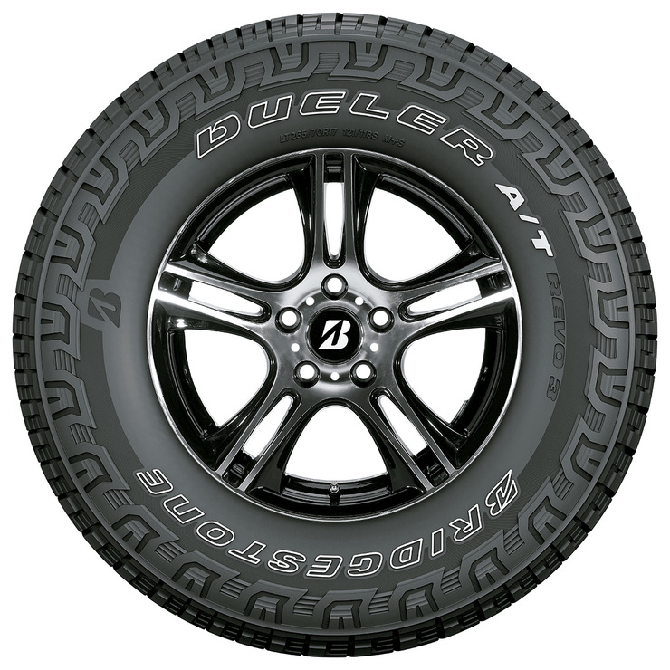 Llanta Bridgestone Dueler AT REVO 3 265/70R17 121/118S — Imagen 2 de 3