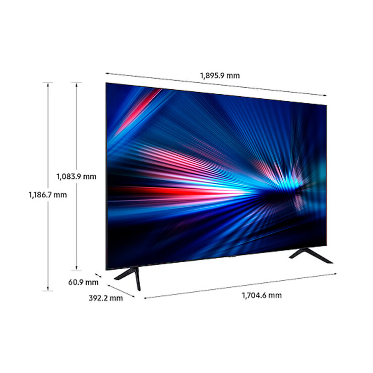 Samsung Pantalla 85" 4K UHD Smart TV  — Imagen 3 de 4