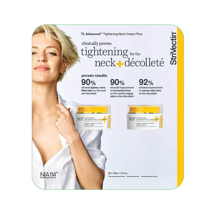 Crema Reafirmante para el Cuello, StriVectin, 2 piezas