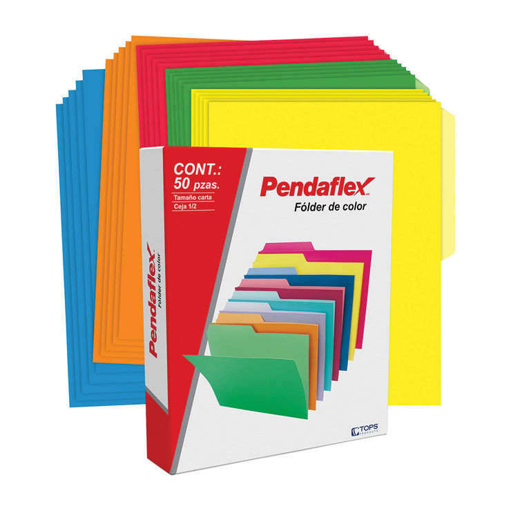 Pendaflex Folders Tamaño Carta Colores Intensos 250 Piezas — Imagen 2 de 3