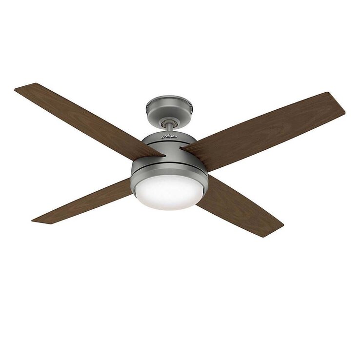 Hunter, Ventilador de Techo Oceana 54" - Plateado Mate — Imagen 1 de 4