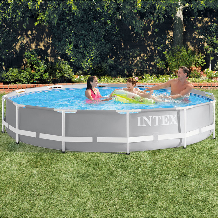 Intex Alberca Circular Tubular de 3.66 m — Imagen 1 de 3