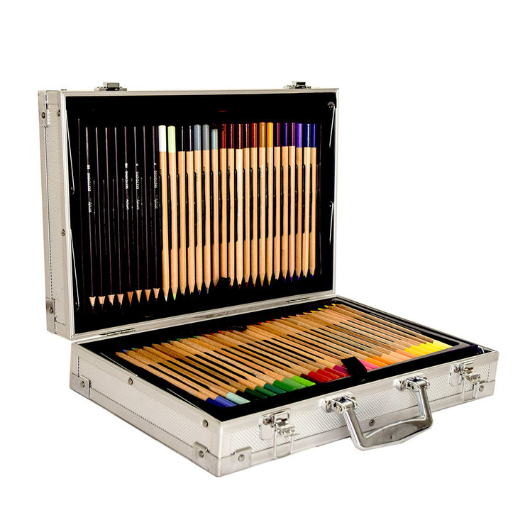 Daler & Rowney Set de Arte con 122 Piezas y Portafolio de Aluminio — Imagen 1 de 3