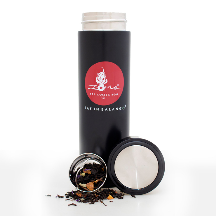 Zoma Tea Collection Termo de Acero con Infusor incluye 2 latas de té  — Imagen 2 de 3