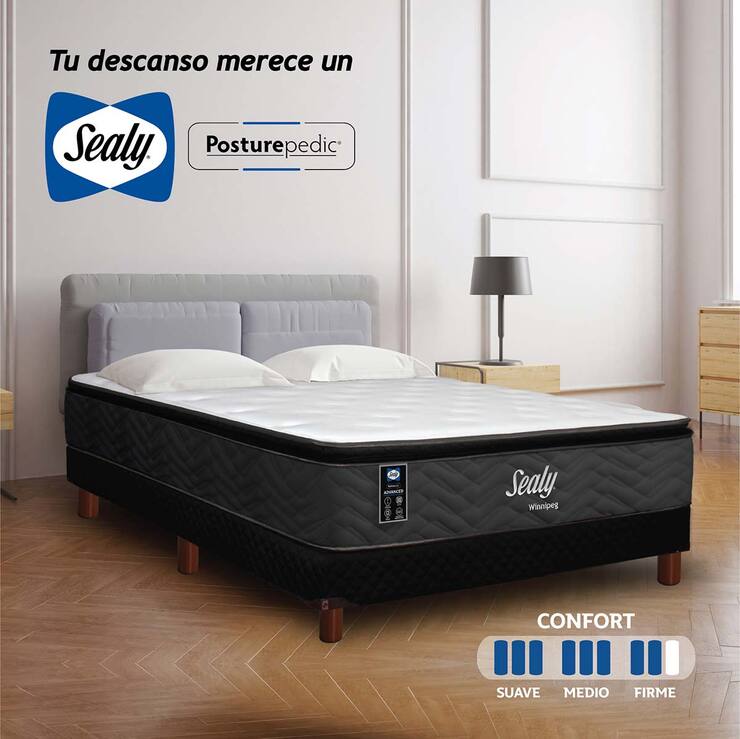 Sealy, Winnipeg, colchón y box matrimonial