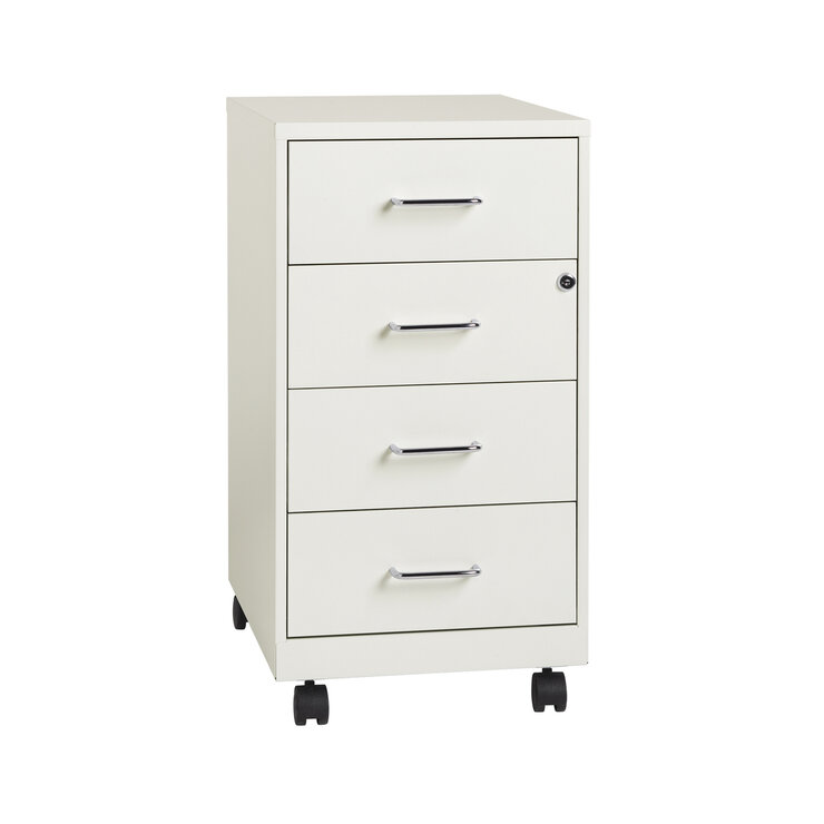 Hirsh Archivero con 4 Cajones Tamaño Carta Color Blanco — Imagen 3 de 3