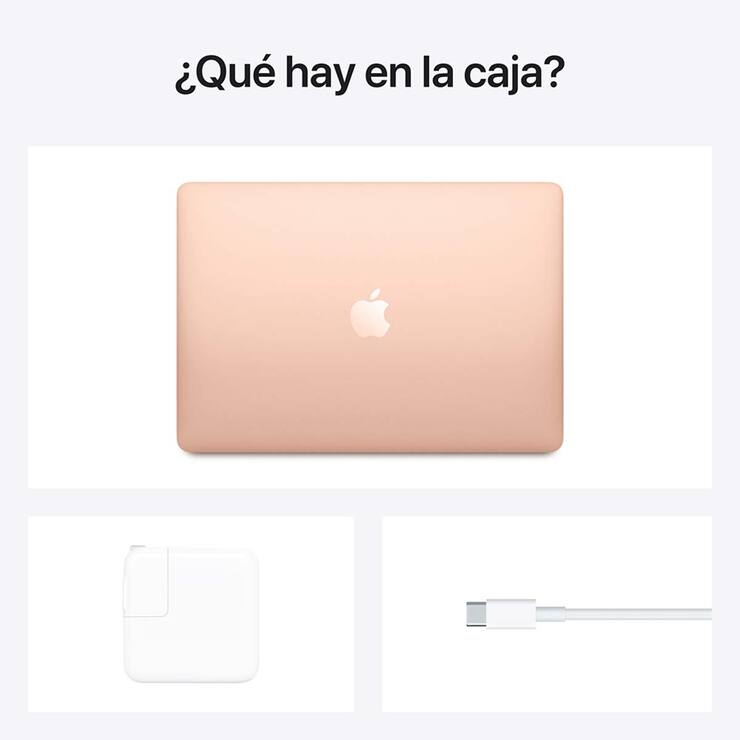 Apple Macbook Air 13" Chip M1 256GB Oro — Imagen 4 de 4