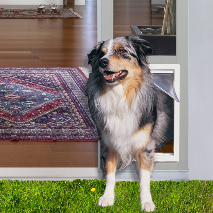 Puerta Modular De Aluminio Para Mascota Ideal Pet Products