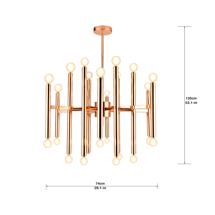 Empire Lighting, Lámpara Colgante LED Melrose — Imagen 3 de 4