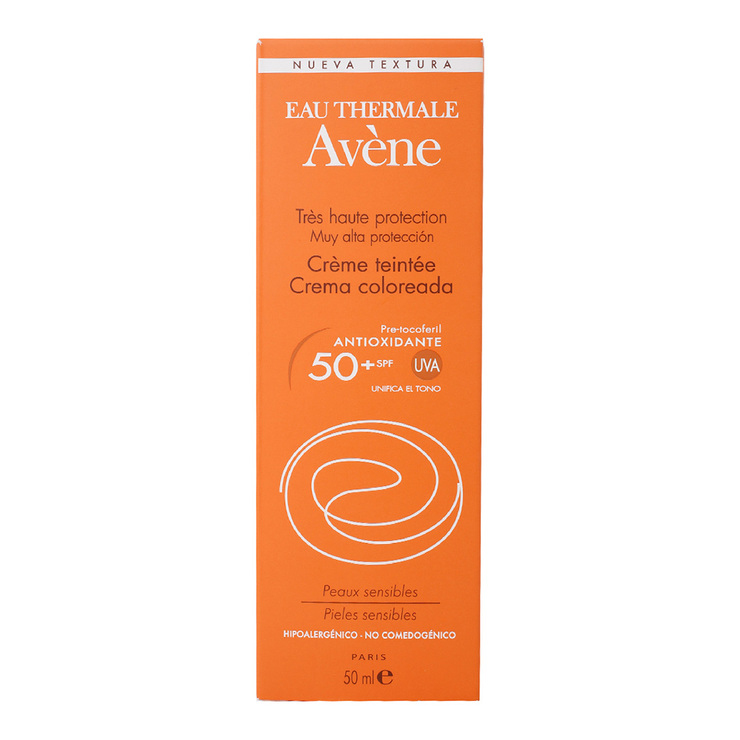 Avène Bloqueador Solar Con Tinte FPS 50 50ml — Imagen 2 de 2