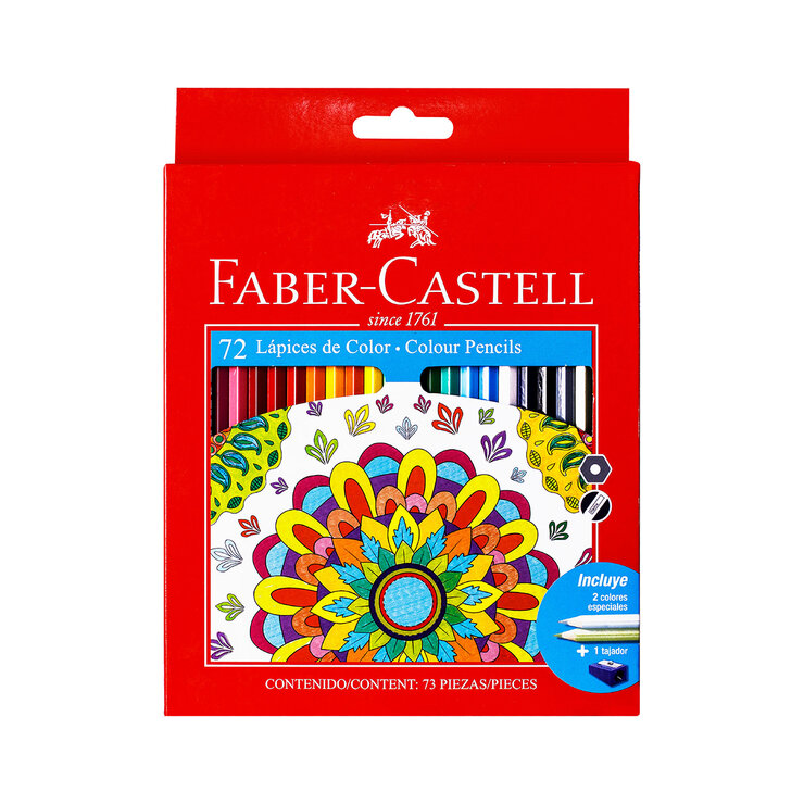 Faber-Castell Estuche con 72 Ecolápices Hexagonales — Imagen 2 de 3