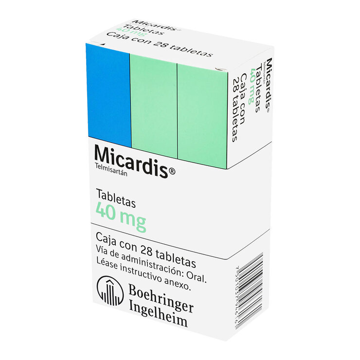 Micardis 40mg 28 Tabletas  — Imagen 1 de 2