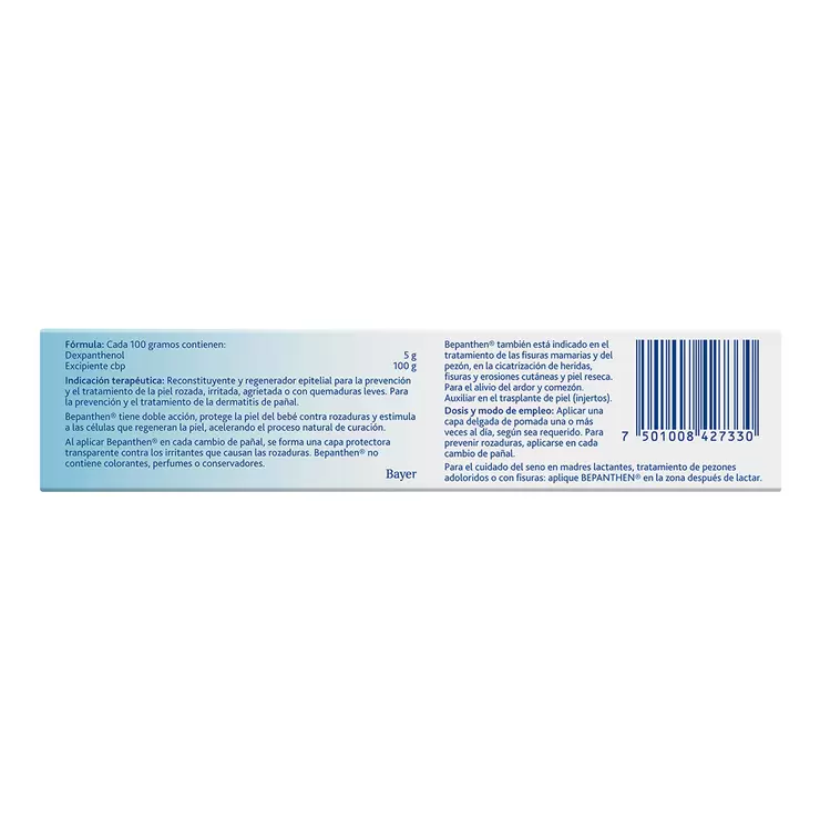 Bepanthen 5% 100G 3pk — Imagen 2 de 3