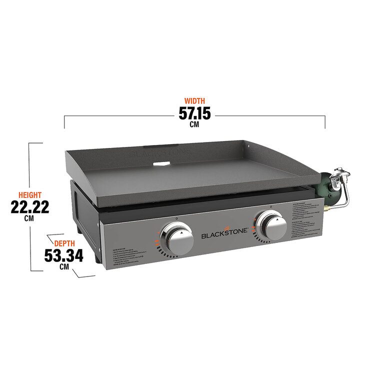 Blackstone, Plancha Portátil de Gas de 22” — Imagen 3 de 4