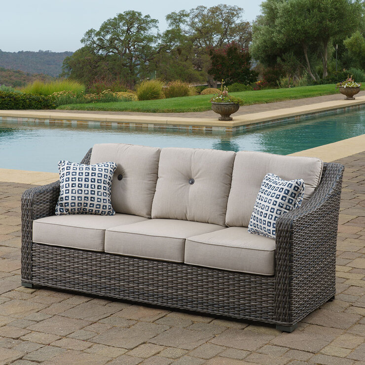 Sunvilla, Juego para Patio con Asientos Amplios Pelington de 4 Pzas. — Imagen 2 de 4