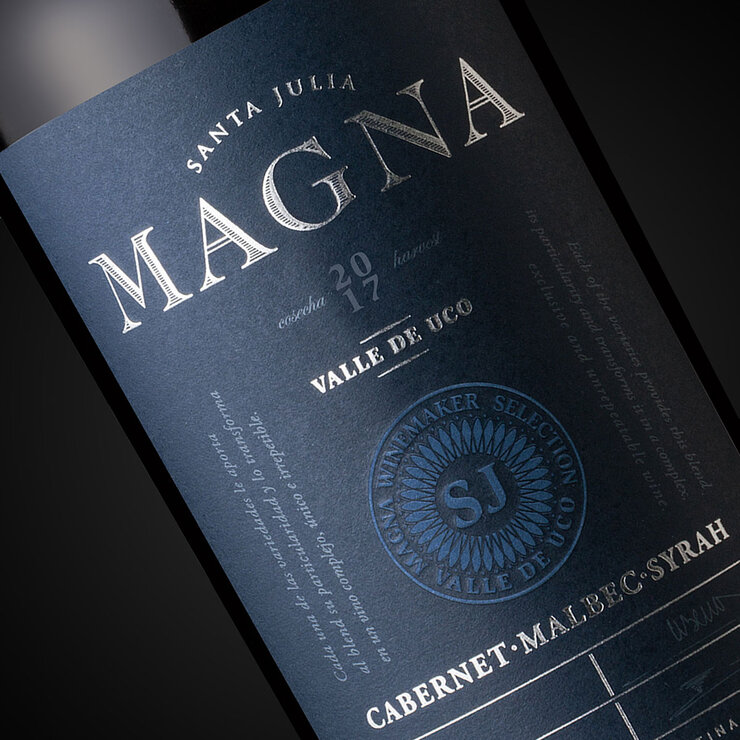 Vino Tinto Santa Julia Magna Red Blend 3 de 750ml — Imagen 3 de 3